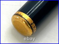 Vintage RARE ST Dupont Dark Blue Fountain Pen 18k Gold Nib with Original Box EXCEL