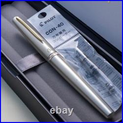 Vintage Rare 1970s Pilot Elite STERLING SILVER 22K Gold Soft Nib Fountain Pen Vintage Rare 1970s Pilot Elite STERLING SILVER 22K Gold Soft Nib Fountain Pen