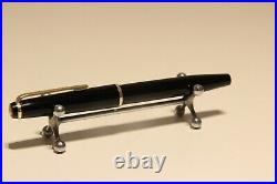 Vintage Rare Black Germany Piston Filler Fountain Pen Kaweco 02g With 14k Nib