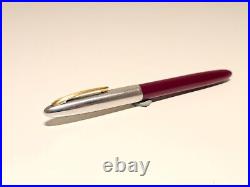 Vintage Rare Early Collectible China Fountain Pen Lucky With Big 12k Gold Nib