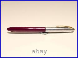 Vintage Rare Early Collectible China Fountain Pen Lucky With Big 12k Gold Nib