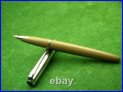 Vintage Rare Fountain Pen Golden Dragon Gold Nib 12K China 1950s