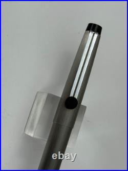 Vintage Rare LAMY 26P Fountain Pen Brushed Steel EX-Fine nib W. Germany, Great