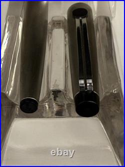 Vintage Rare LAMY 26P Fountain Pen Brushed Steel EX-Fine nib W. Germany, Great