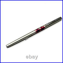 Vintage Rare Pilot Eve Thin Fountain Pen Orchid Aluminum Body EF nib Plated Gold