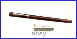 Vintage Rare WATERMAN 2 RMHR Fountain Pen Straight cap Eyedropper #2 STAR F nib