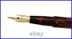 Vintage Rare WATERMAN 2 RMHR Fountain Pen Straight cap Eyedropper #2 STAR F nib