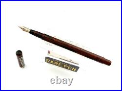 Vintage Rare WATERMAN 2 RMHR Fountain Pen Straight cap Eyedropper #2 STAR F nib