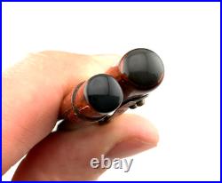 Vintage Rare WATERMAN 2 RMHR Fountain Pen Straight cap Eyedropper #2 STAR F nib