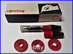 Vintage Rare rOtring Rapidograph Pens, Indian Ink, Nib & parts Made in Germany