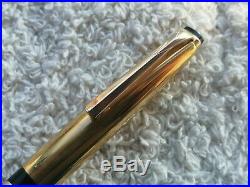 Vintage Reform Triangular 5715 Fountain pen 14k Gold Flex nib Excellent and Rare