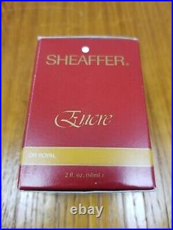 Vintage Sheaffer King's Gold Fountain Pen Ink Rare Color New