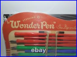 Vintage Sterling Wonder Pens 1 Dozen Store Display New Rare
