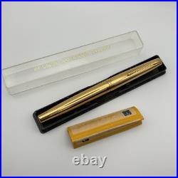 Vintage USSR Rare 14K Gold Nib Fountain Pen Soyuz USSR 1970s NOS