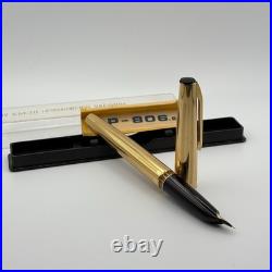 Vintage USSR Rare 14K Gold Nib Fountain Pen Soyuz USSR 1970s NOS