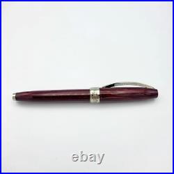 Visconti Hall of Music Sparkling Burgundy Roller Ball Rare Collector's Item
