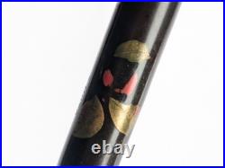 Vtg Rare 1930s Era Urushi Maki-e Pilot Lever Fountain Pen 14k Manifold Nib