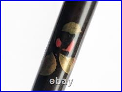 Vtg Rare 1930s Era Urushi Maki-e Pilot Lever Fountain Pen 14k Manifold Nib