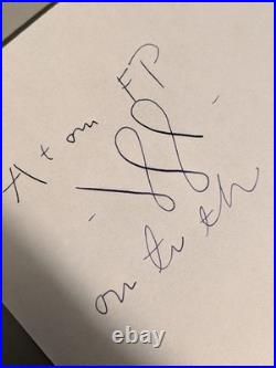 Vtg Rare Ebonite GT Atom Lever Fountain Pen 14k F Flex Nib 1940s Japan