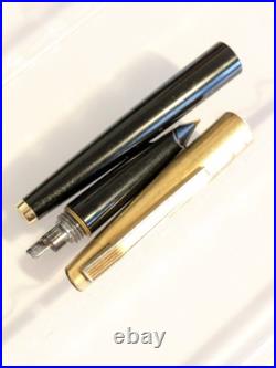 Vtg Rare Pilot G Series Fountain Pen 14k F Stealth Nib D4