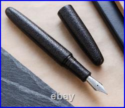WANCHER Fountain Dream Pen Stone-painted Black STAINLESS Japan Limited Gift Rare