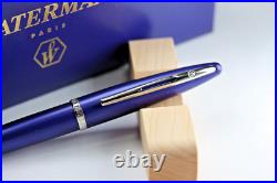 Waterman Carene Ballpoint Pen In Rare Matte Purple New In Box