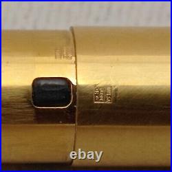 Waterman Dg Director General Gold Plated Fountain Pen 18k Ef Nib Vintage Rare