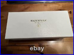Waterman Edson Rollerball Pen Sapphire Blue New In Box Very Rare Pen