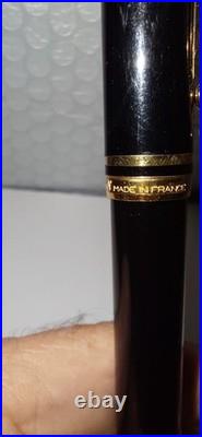 Waterman Le Man 100 RARE NIB Bold Italic 18K 1983 Documented G. Rodriguez