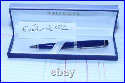 Waterman Liason Ballpoint Pen, Majestic Blue, CT, Box, Papers, Very RARE