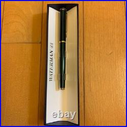 Waterman Rare Limited Edition Dark JP Morgan Fountain Pen Green Japan
