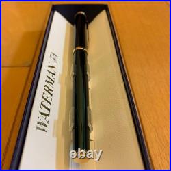 Waterman Rare Limited Edition Dark JP Morgan Fountain Pen Green Japan
