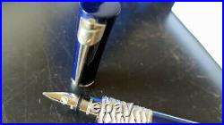 Waterman Serenite Fountain Pen Blue M nib New (Rare)