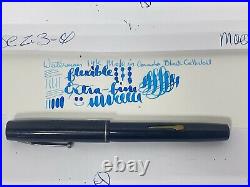 Waterman's RARE Vintage Flex Fountain pen 14k nib extra fine to 2.4mm Canada