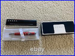 Weber Cross Edge Telescopic Selectip Rollerball Pen Weber Red VERY RARE! NEW
