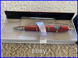 Weber Cross Edge Telescopic Selectip Rollerball Pen Weber Red VERY RARE! NEW
