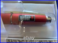 Weber Cross Edge Telescopic Selectip Rollerball Pen Weber Red VERY RARE! NEW