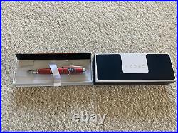 Weber Cross Edge Telescopic Selectip Rollerball Pen Weber Red VERY RARE! NEW