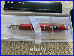 Weber Cross Edge Telescopic Selectip Rollerball Pen Weber Red VERY RARE! NEW