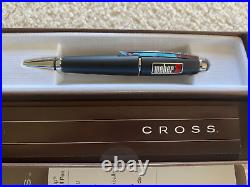 Weber Cross Rolling Ball Pen Styro Roller Pen Weber Jet Black VERY RARE! NEW