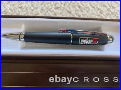 Weber Cross Rolling Ball Pen Styro Roller Pen Weber Jet Black VERY RARE! NEW