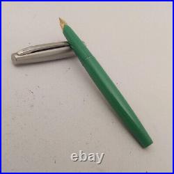 White Feather 134 Fountain Pen 14k Ef Nib Vintage Rare Boxed Excellent